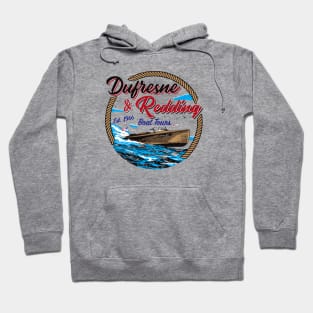 Dufresne & Redding Classic Boat Tours Color Souvenir Gift Hoodie